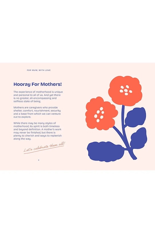 home & lifestyle book The Pocket For Mum, With Love by Gemini Books, English GEM1007 multicolor