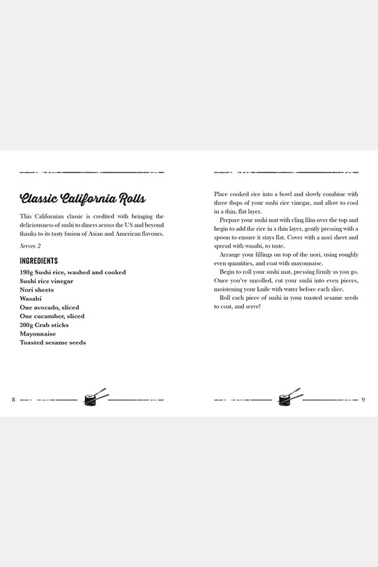 home & lifestyle book The Little Book of Sushi by Rufus Cavendish, English SU1023 multicolor AA00