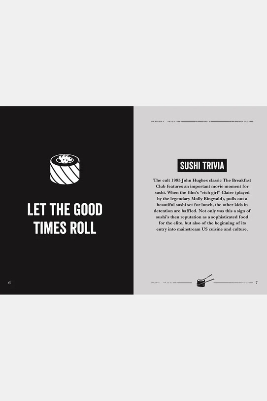 Accessories home & lifestyle book The Little Book of Sushi by Rufus Cavendish, English SU1023 multicolor