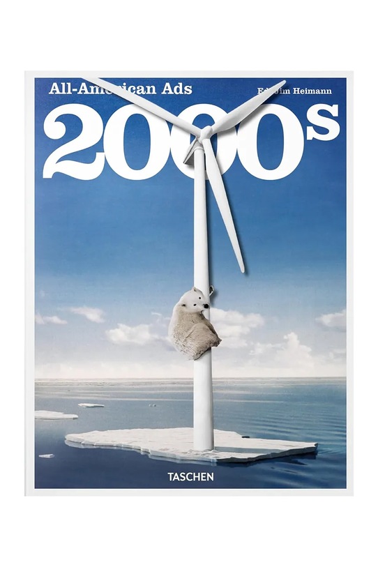 Taschen książka All-American Ads of the 2000s by Heller Steven, English niebieski TA1789