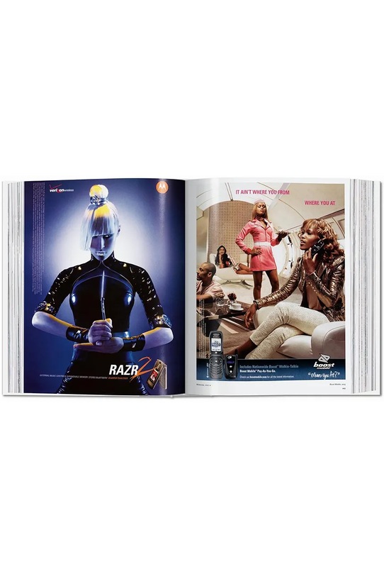 Taschen książka All-American Ads of the 2000s by Heller Steven, English TA1789 niebieski