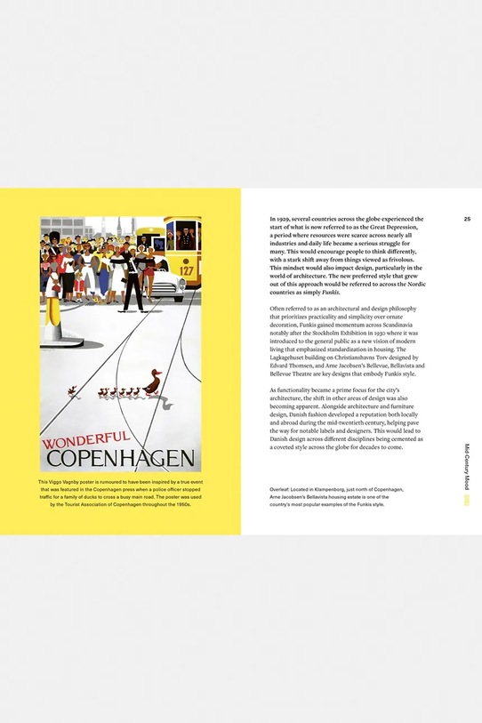 home & lifestyle książka Little Book of Copenhagen Style by Glenys Jonhson, English niebieski CB1156