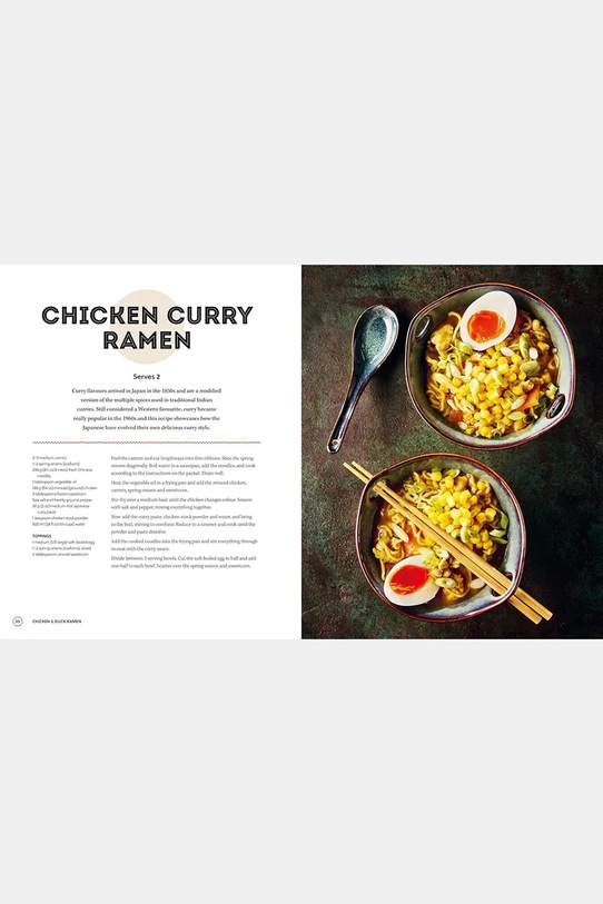 Lifestyle home & lifestyle książka Ramen by Makiko Sano, English CB1157 multicolor
