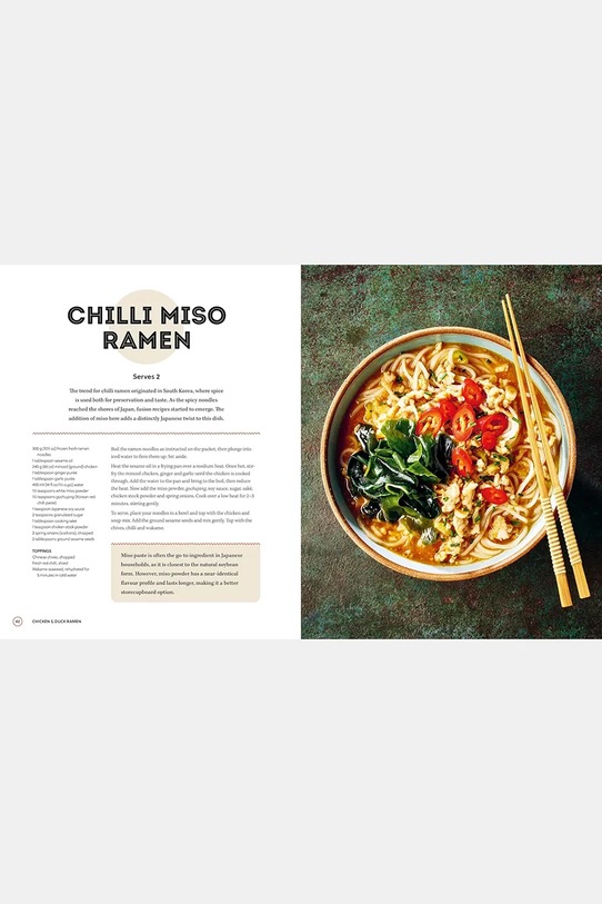 home & lifestyle książka Ramen by Makiko Sano, English multicolor CB1157