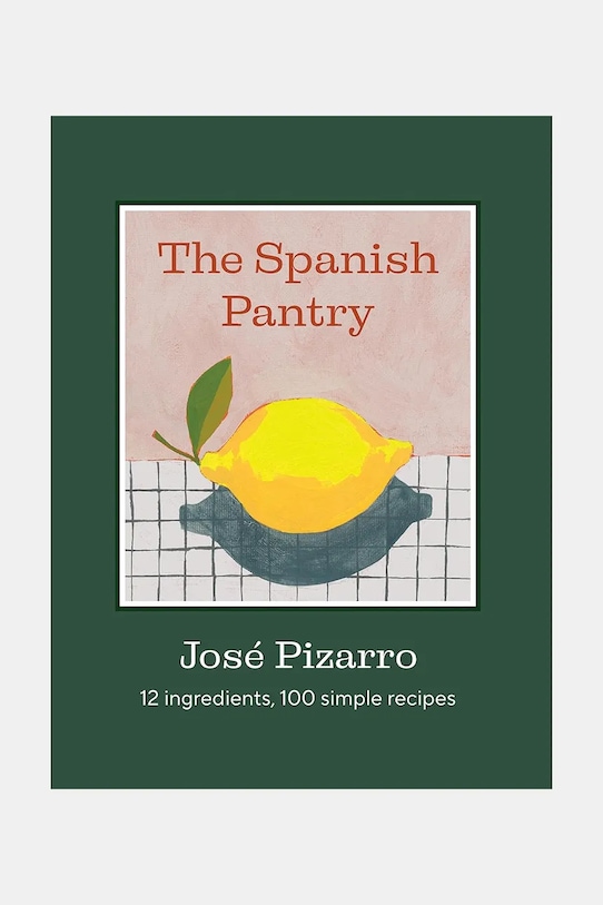 Книга Spanish Pantry by Jose Pizarro, English зелёный HG1298