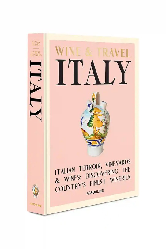 Kniha Assouline Wine & Travel Italy by Enrico Bernardo, English 9781649804181 viacfarebná AA00