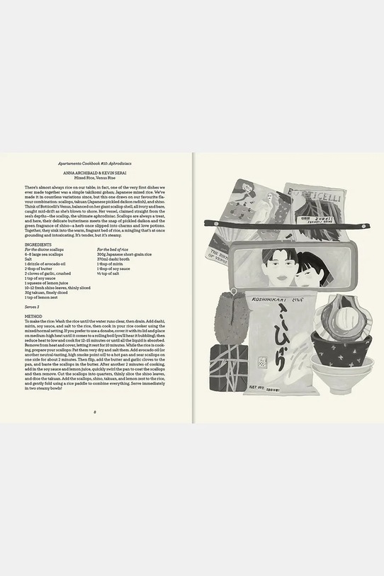 Lifestyle home & lifestyle książka kucharska Apartamento Cookbook #10 by Sainte Maria, English AM1051 multicolor