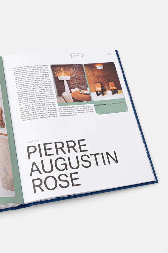 home & lifestyle fotókönyv Type 7 Guide to Paris, English többszínű ERG1003