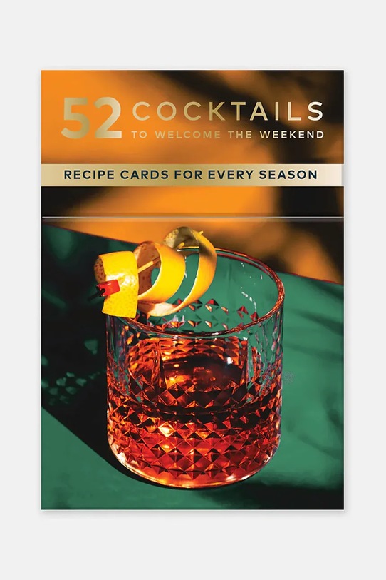 home & lifestyle książka 52 Cocktails to Welcome the Weekend by A.J. Dean, English multicolor 9781685553807