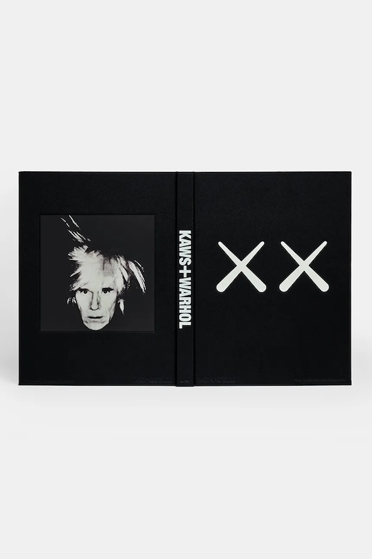 home & lifestyle książka KAWS + Warhol, English 9781580936637 czarny AA00