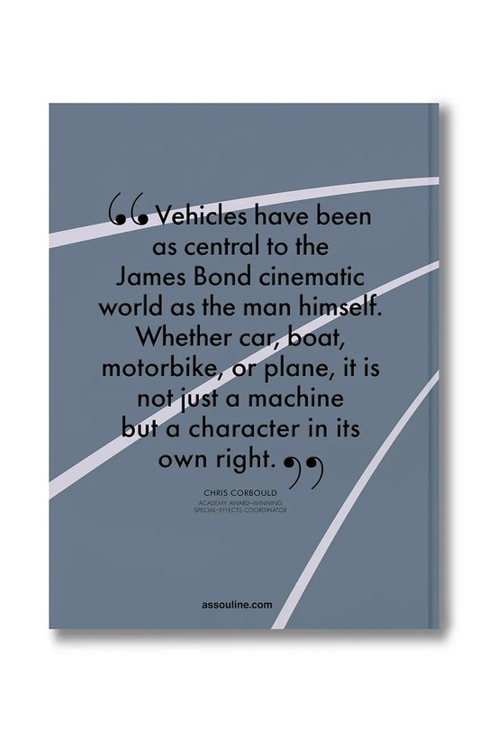 Lifestyle Assouline książka James Bond Cars by Chris Corbould, English 9781649804976 multicolor