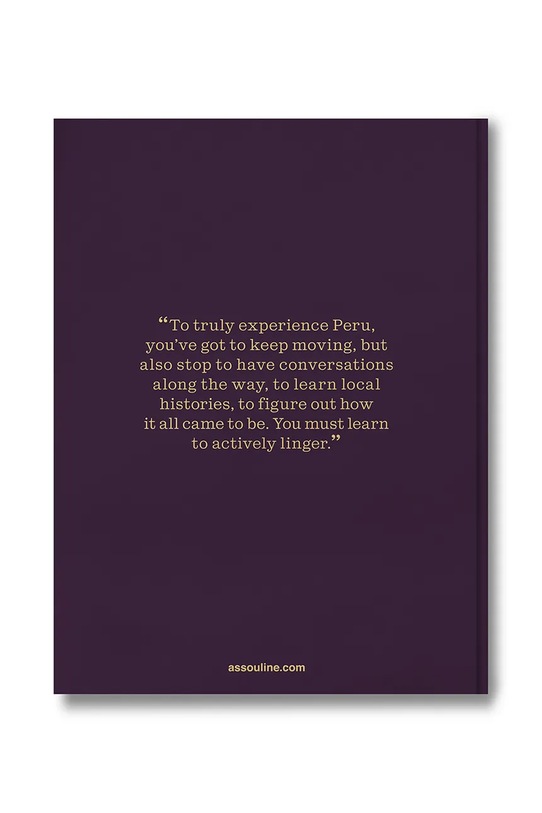 Lifestyle Assouline libro Peru, An Odyssey Across a time, English 9781649805195 multicolore