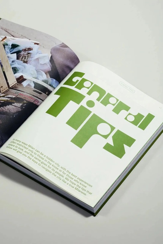 Type 7 książka fotograficzna Guide to Milan 9789083298146 zielony AA00