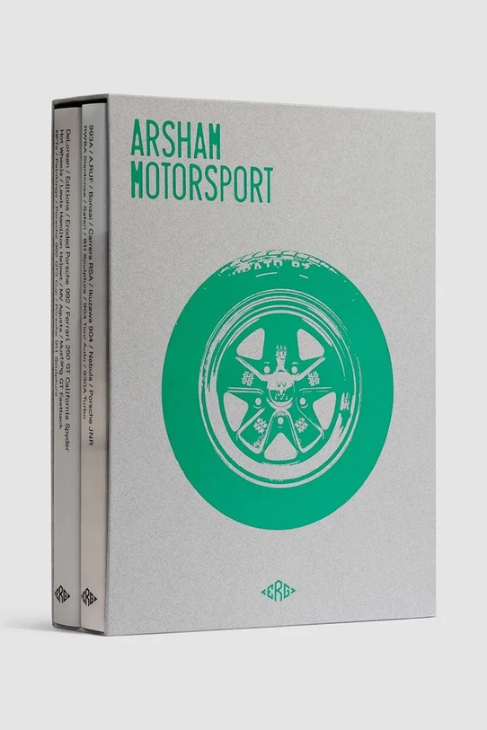 ERG Media książka fotograficzna Arsham Motorsport 9789083298160 szary AA00