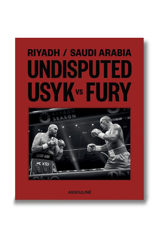 Assouline książka fotograficzna Undisputed Usyk vs. Fury | Legend, Cal Fussman multicolor 9781649805423