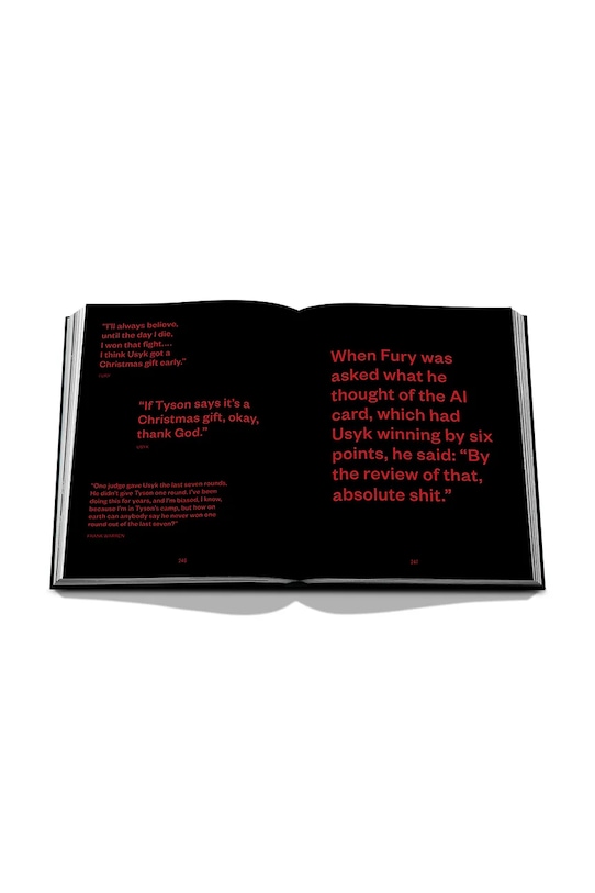 Assouline fotokniha Undisputed Usyk vs. Fury | Legend, Cal Fussman 9781649805423