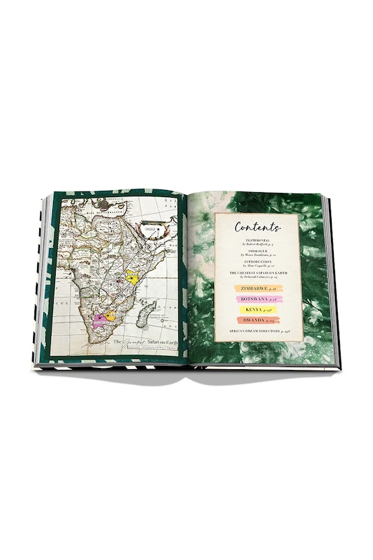 Assouline książka fotograficzna African Adventures: The Greatest Safari on Earth multicolor 9781649801999