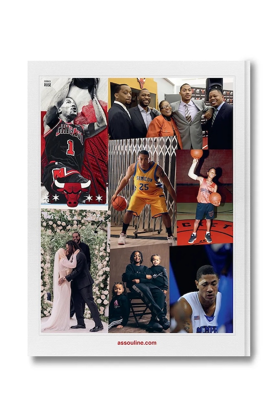 Decor Assouline fotokniha Derrick Rose: The Poohprint, Scoop Jackson 9781649806482 viacfarebná