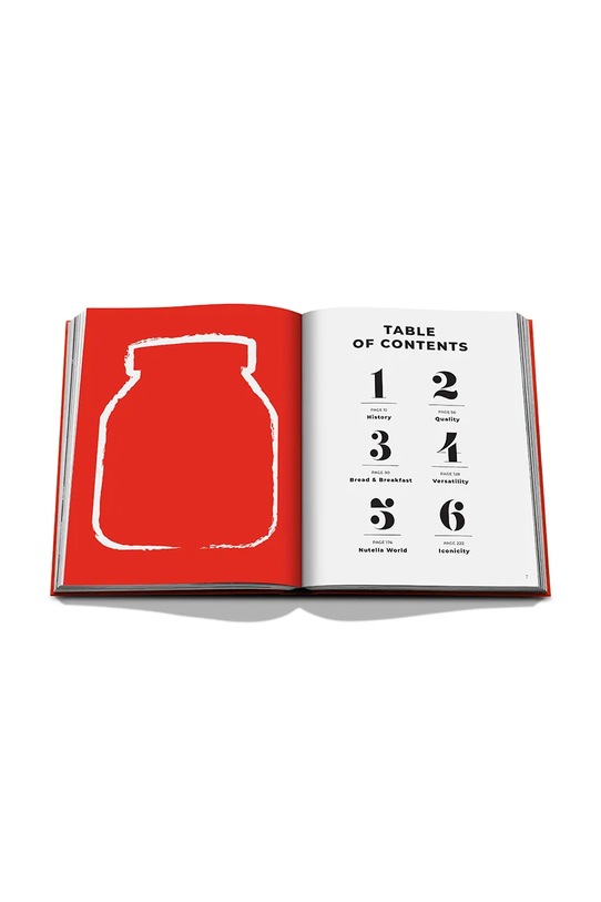 Assouline książka fotograficzna Nutella multicolor 9781649805072