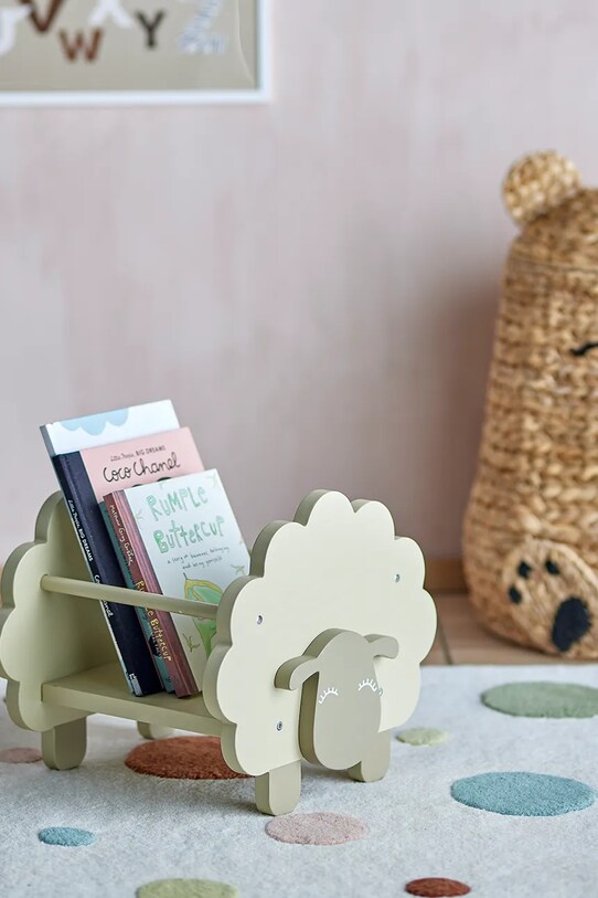 Книжкова полиця Bloomingville Dolly 82062597 бежевий