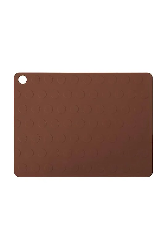 Podloga za krožnik OYOY Dotto 2-pack oranžna L10173