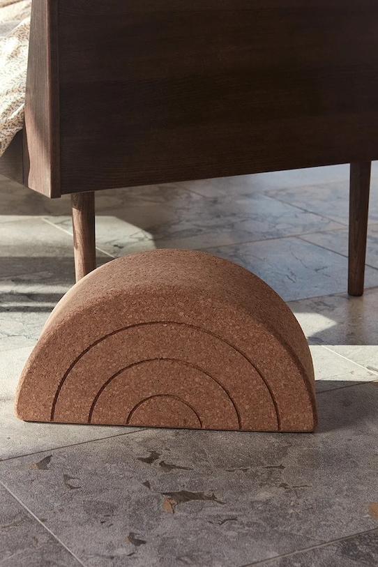 Stolček OYOY Cork Step Stool M107018 bež AA00