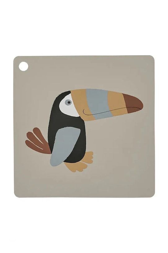 OYOY podkładka pod talerz Toucan multicolor M107537