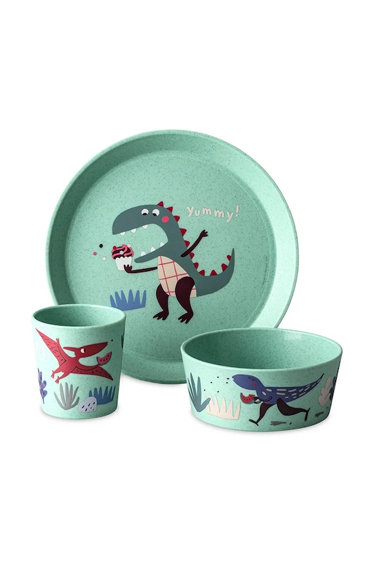 Koziol zestaw naczyń dla dzieci zielony 8340748