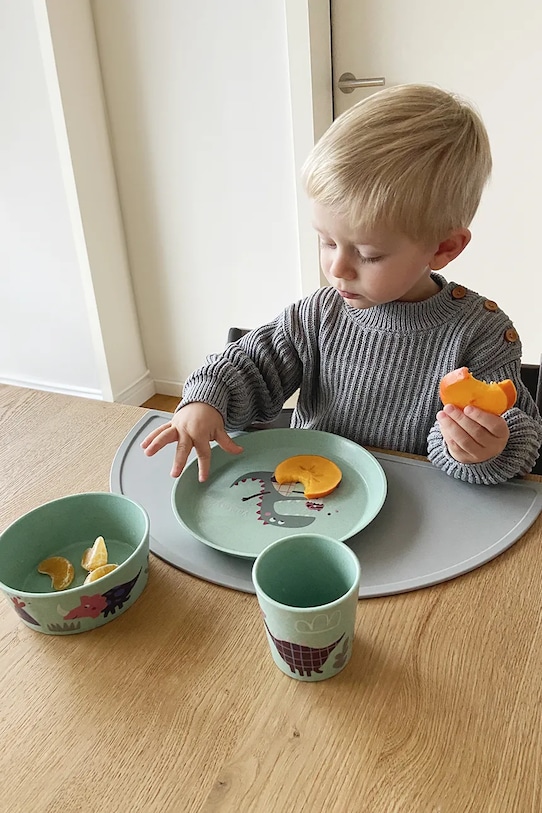 Koziol zestaw naczyń dla dzieci 8340748 zielony AA00