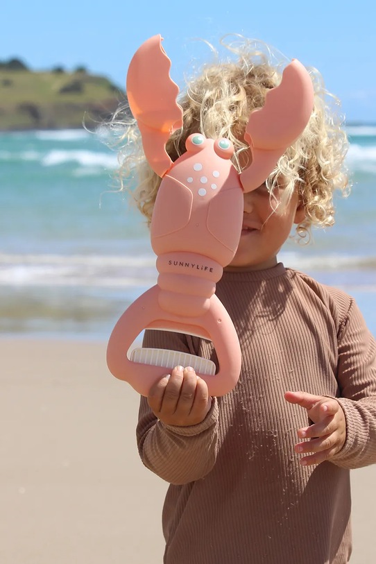 Hračka na písek SunnyLife Lobster Coral S51SCLCO oranžová