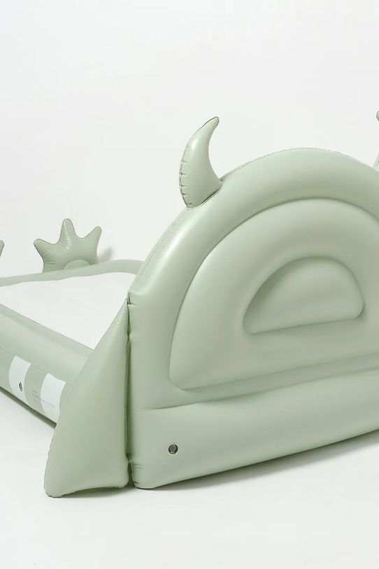 SunnyLife pat gonflabil pentru copii Bed Monster Sage verde S51KSBMS