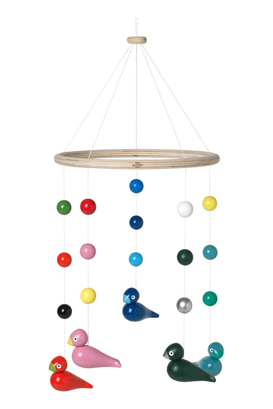 Kay Bojesen karuzela nad łóżeczko Mobile 23,5 cm multicolor 39447