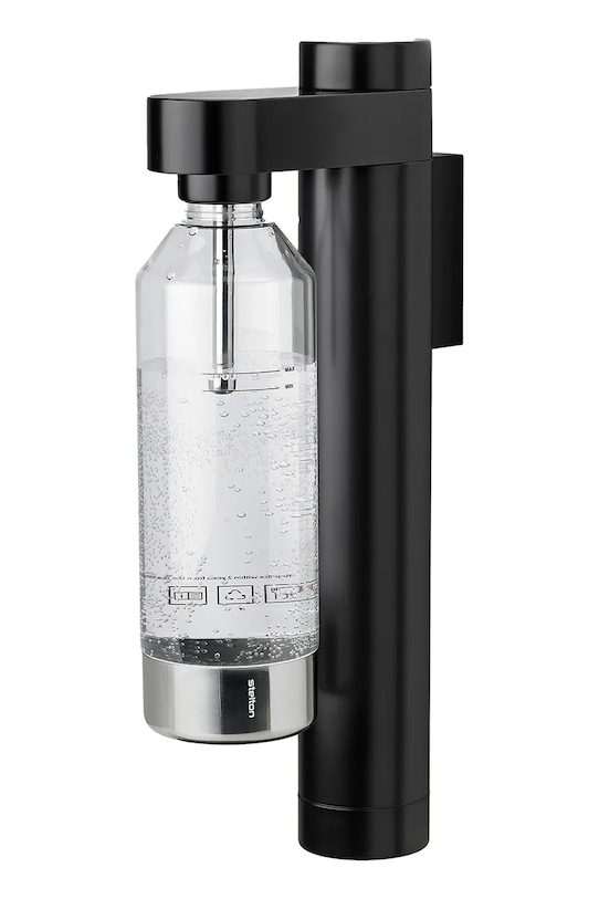 Stelton saturazione dell'acqua con attacco a muro Bros nero 2102.1