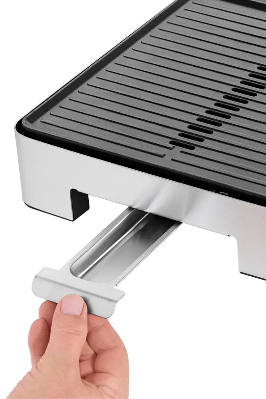 Kuchyňa a bar Elektrický stolný gril WMF Electro Lono Quadro 415190011 sivá