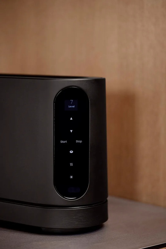 Jacob Jensen toster z panelem dotykowym Long Slot 19,5 x 11 41 cm 33957. czarny