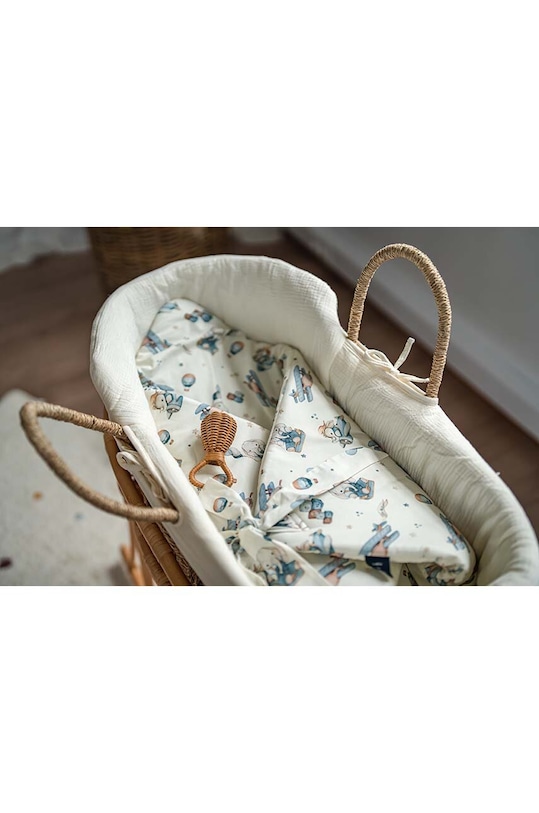 CHLAPEC Kojenecký pelíšek La Millou SIMBO by Maja Hyży 143770.Rozek.Niemowlecy modrá