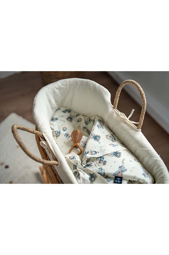 Kojenecký pelíšek La Millou SIMBO by Maja Hyży modrá 143770.Rozek.Niemowlecy