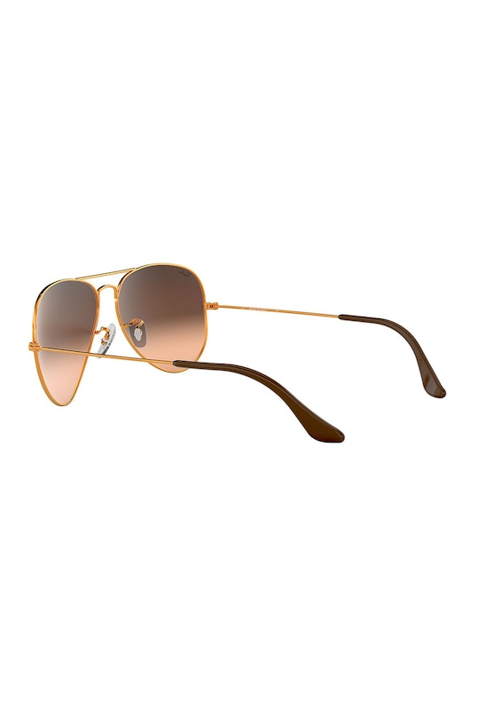 Ray-Ban – Okulary AVIATOR LARGE METAL 0RB3025.58.9001A5 złoty
