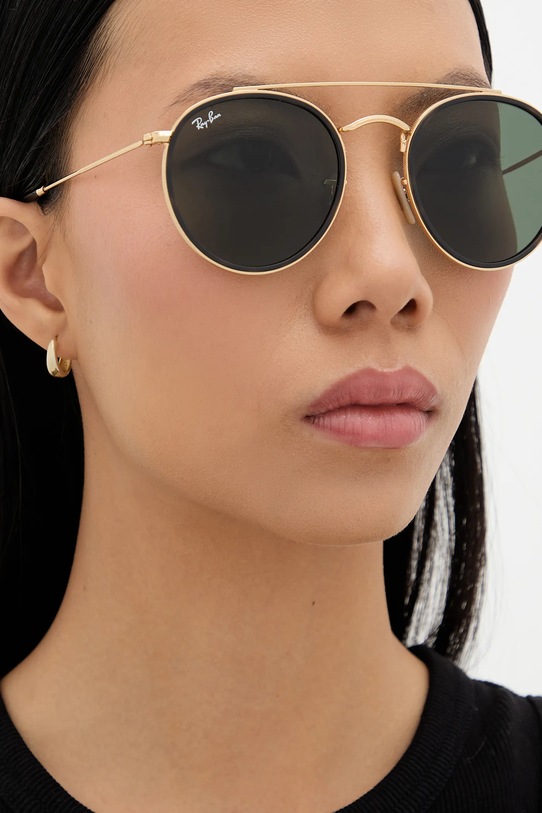 Ray-Ban - Очила Round Double Bridge 0RB3647N.51.001