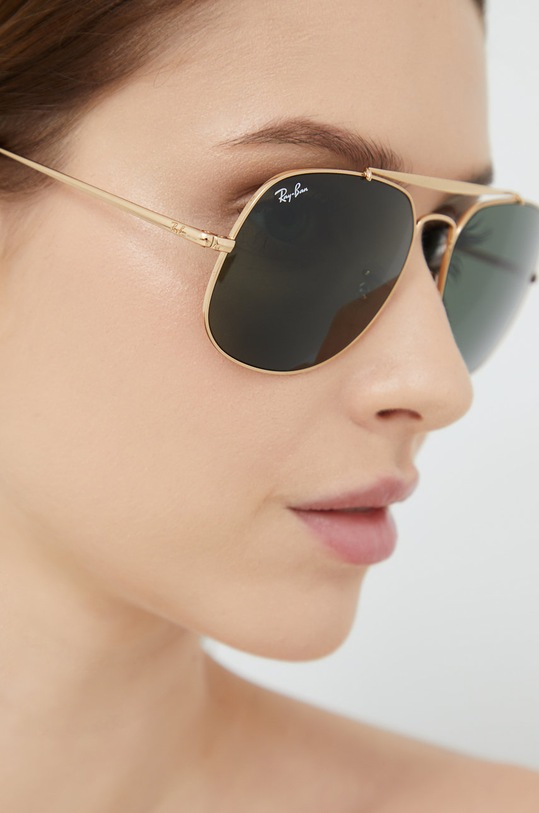 Ray-Ban - Okulary 0RB3561.57.001 0RB3561.57.001 złoty
