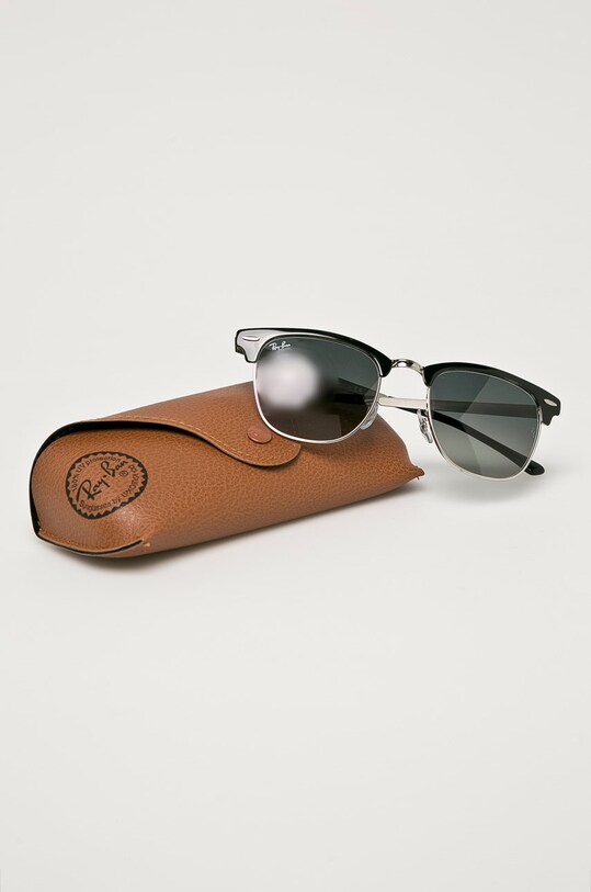 Ray-Ban - Ochelari Clubmaster Metal negru 0RB3716.900471.51.D