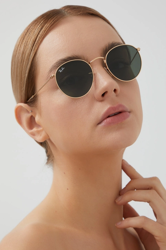 Ray-Ban - Окуляри зелений 0RB3447N.001.53.D