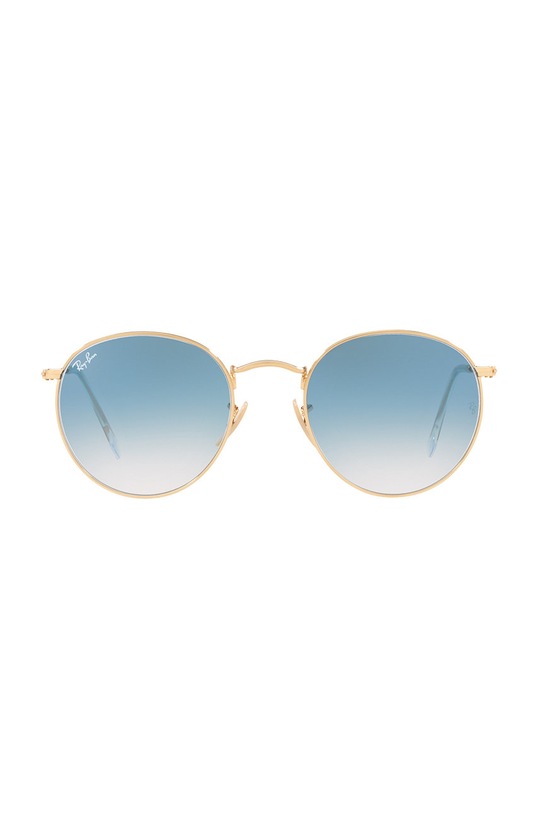 Akcesoria Ray-Ban – Okulary ROUND METAL 0RB3447N.001/3F.53.D złoty