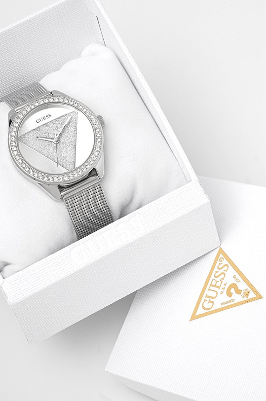 Doplňky Guess Jeans - Hodinky W1142L1 W1142L1 stříbrná