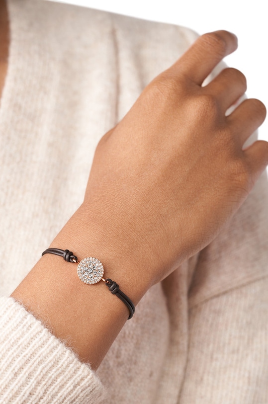 Akcesoria Fossil - Bransoletka JF00118791 JF00118791 brązowy