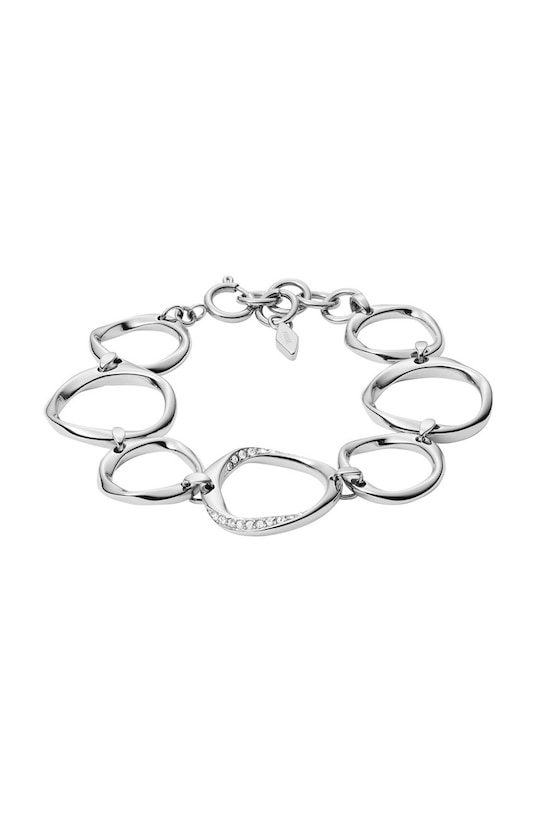 Fossil - Bransoletka JF01145040 srebrny JF01145040
