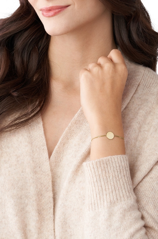 Kiegészítők Fossil - Karperec JF03020710 arany