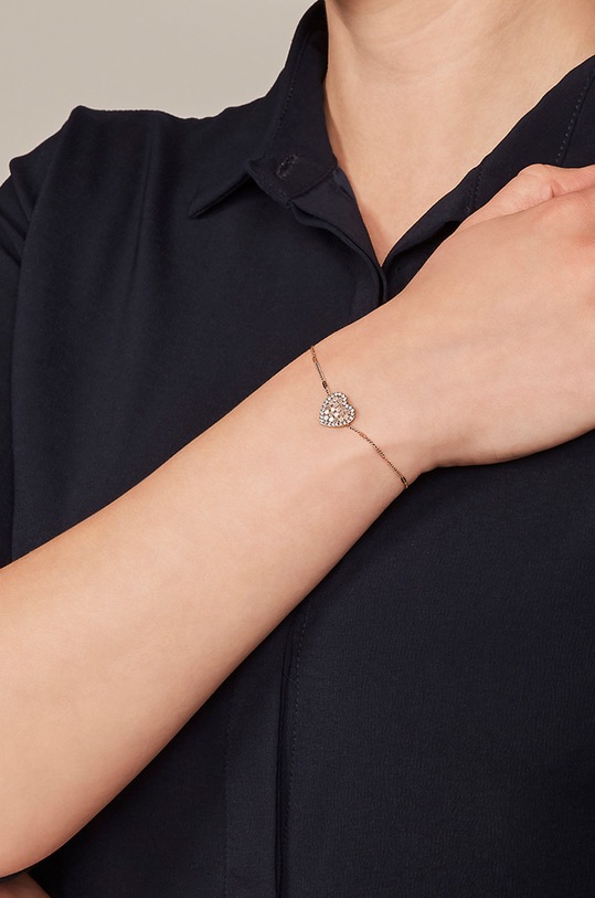 Doplnky Fossil - Náramok JF03163791 zlatá