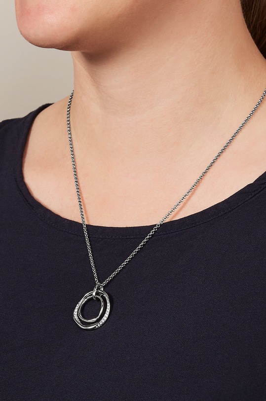 Accesorii Fossil - Colier JF01218040 argintiu