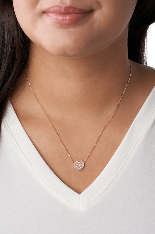 Αξεσουάρ Fossil - Κολιέ JF03164791 χρυσαφί